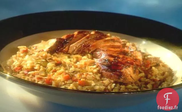 Riz Frit au Porc BBQ