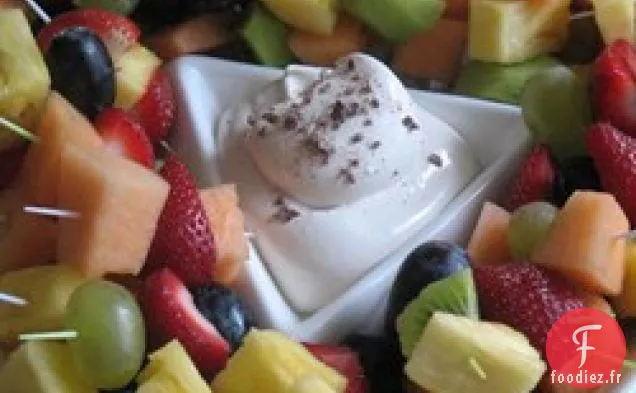 Trempette aux Fruits Aromatisée au Café