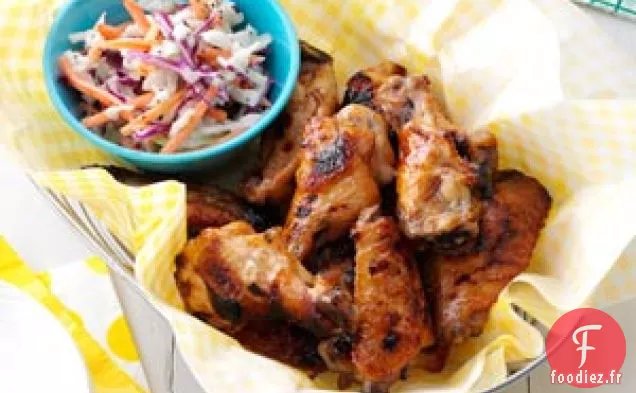 Ailes Épicées Sucrées et Épicées au Gingembre