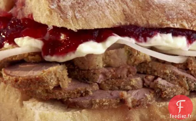 Curseurs de Filet de Porc En Croûte De Biscuits