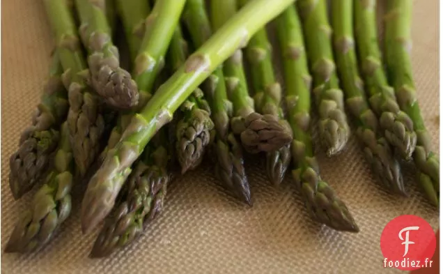 Asperges Rôties Au Gruyère & Paprika Fumé