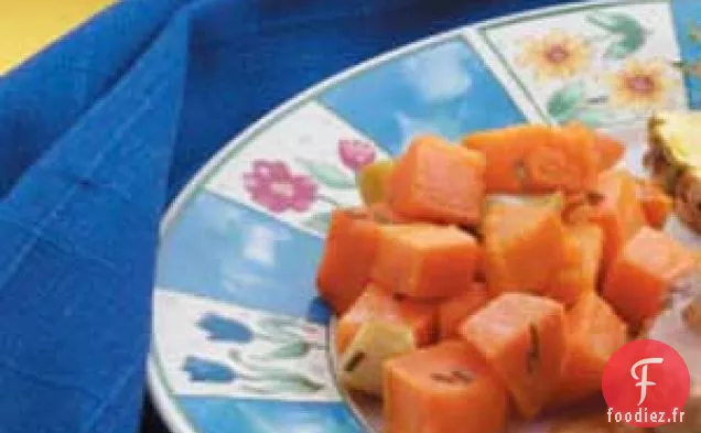 Patates Douces à L'Ail Au Four