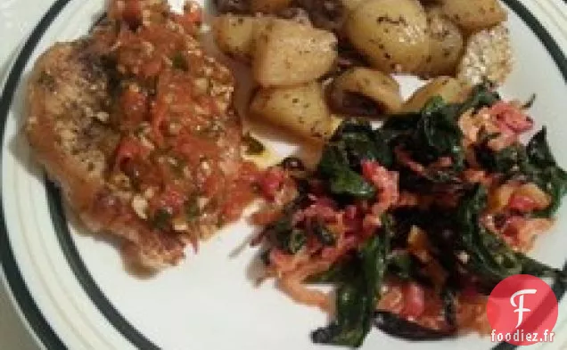 Pommes De Terre Grecques Rôties Au Four