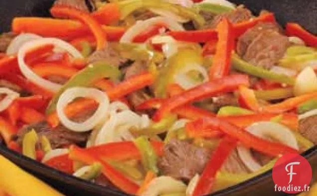 Fabuleuses Fajitas au Bœuf
