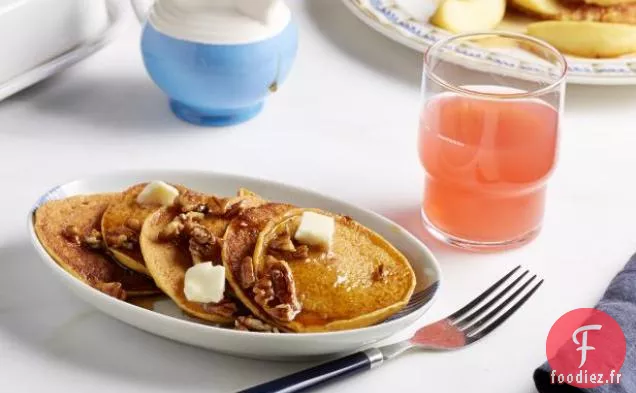 Crêpes à la Citrouille Et à la Cannelle