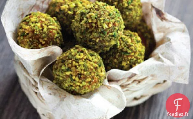 Truffes Pistache Citron