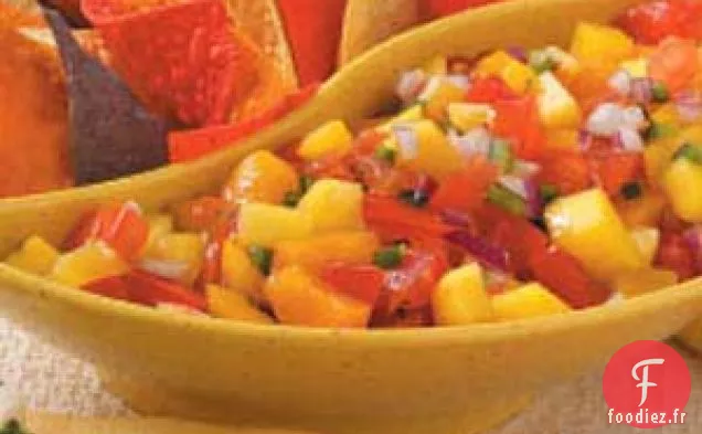 Salsa Pêche Mangue Fraîche
