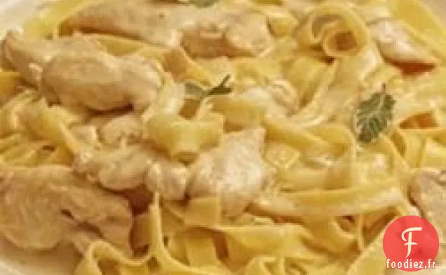 Poulet Alfredo à la Mijoteuse