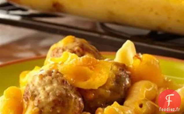 Macaroni au Fromage et Fromage