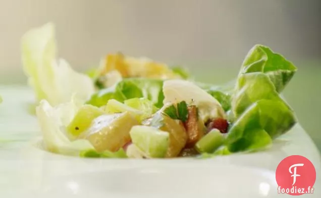 Tasses à Salade de Pommes de Terre et Poulet pique-nique