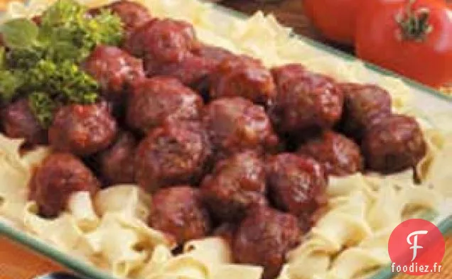 Boulettes de Viande Épicées aux Canneberges