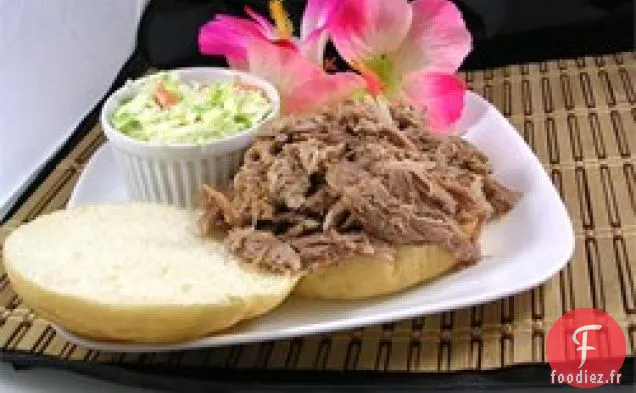 Cochon Kalua dans une Mijoteuse