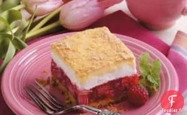 Dessert Glacé à la Rhubarbe