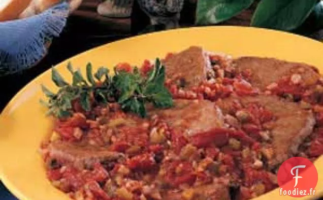 Steak Suisse À l'Ail