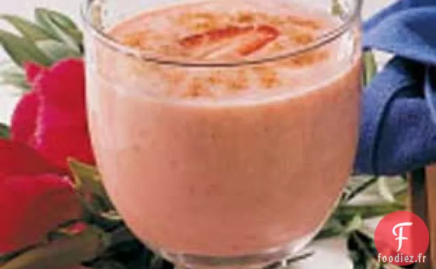 Smoothie Pêche Fraise