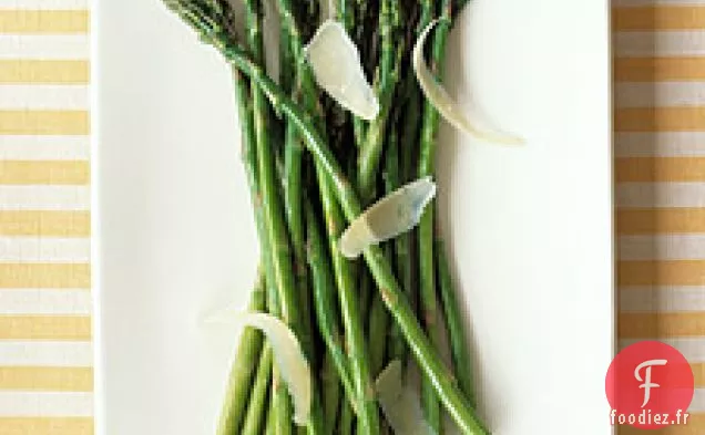 Asperges Sautées Au Gouda Vieilli