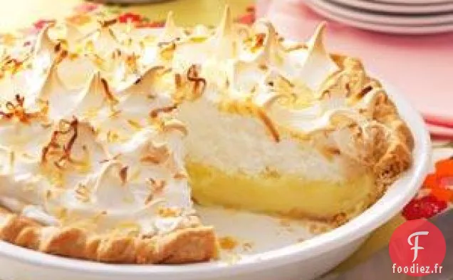 Tarte Préférée à la Meringue à la Noix de Coco