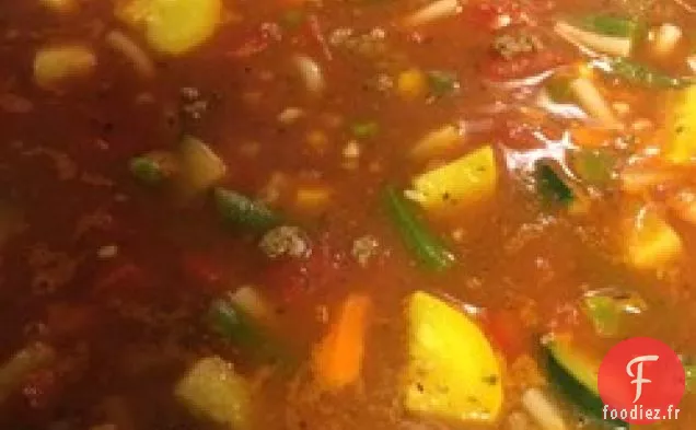 Le copieux Minestrone de Maman