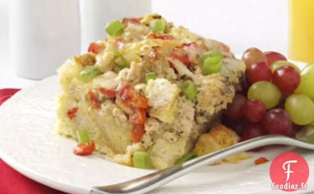 Relooking Brunch au Brie et à la Saucisse