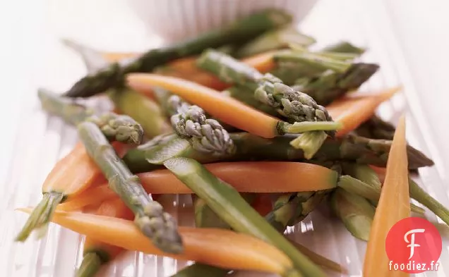 Asperges à la Vinaigrette au Sésame
