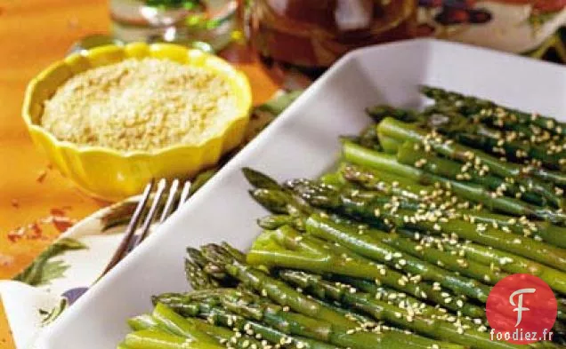 Asperges au Sésame Réfrigérées