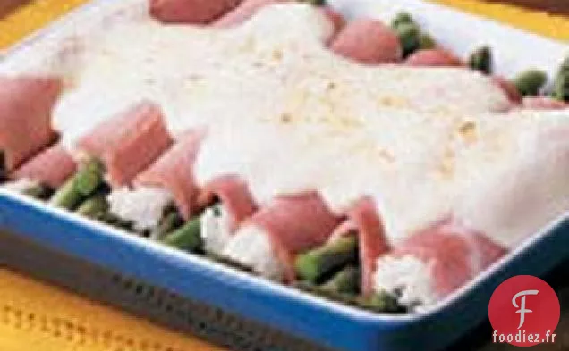 Paquets de Jambon d'Asperges