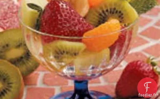 Salade de Fruits À La Menthe