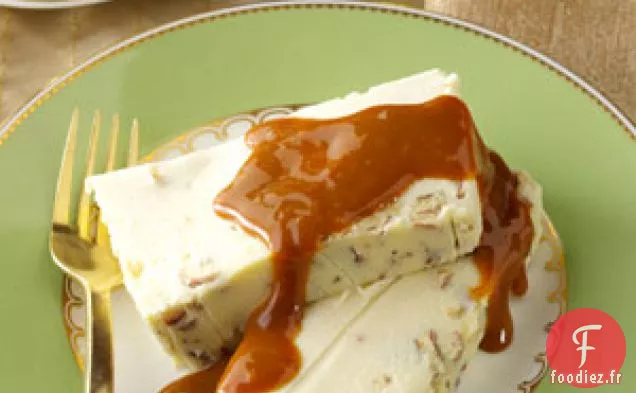 Terrine au Chocolat Blanc Sauce Caramel
