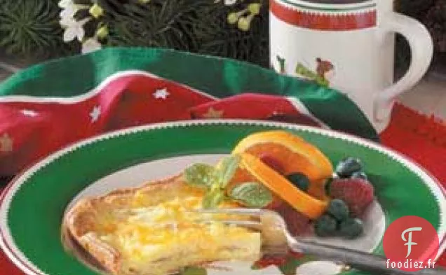 Pizza au Bacon Et aux Œufs