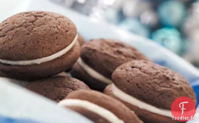 Biscuits Sandwich au Chocolat de Sam
