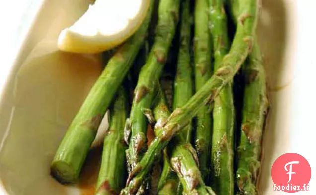 Asperges Rôties Glacées à l'Abricot