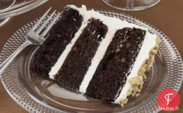 Gâteau aux Carottes au Chocolat Noir