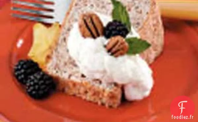 Gâteau aux Noix de Pécan et aux Anges