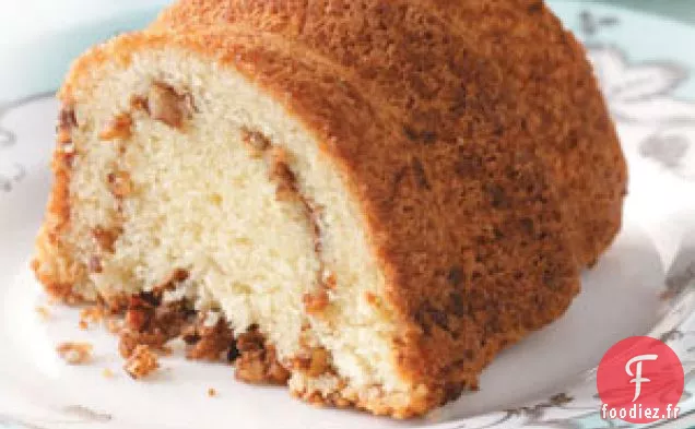 Gâteau au Café Bundt à la Crème Sure