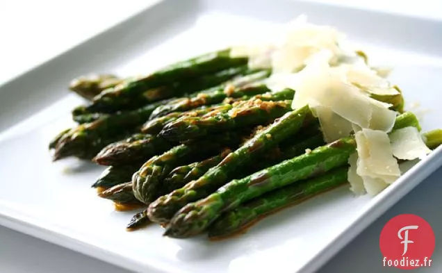 Asperges Braisées Au Beurre Lent