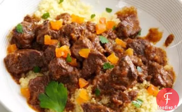 Ragoût d'Agneau Épicé aux Abricots