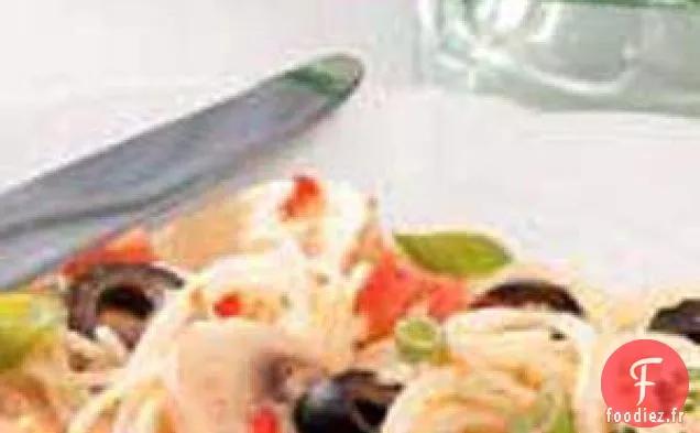 Salade de Spaghettis avec Vinaigrette Italienne