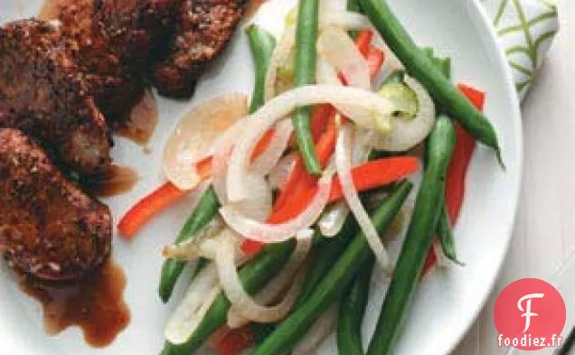 Mélange de Haricots Verts à l'Ail