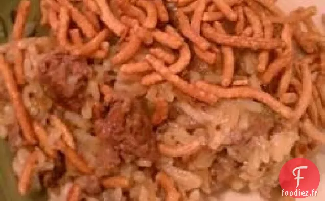 Casserole de Nouilles Chow Mein