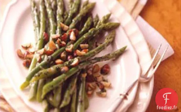 Asperges Au Beurre De Noisette Grillé