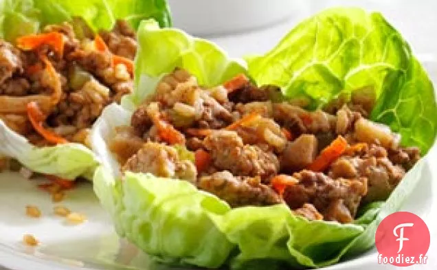 Coupes Asiatiques de Laitue de Dinde