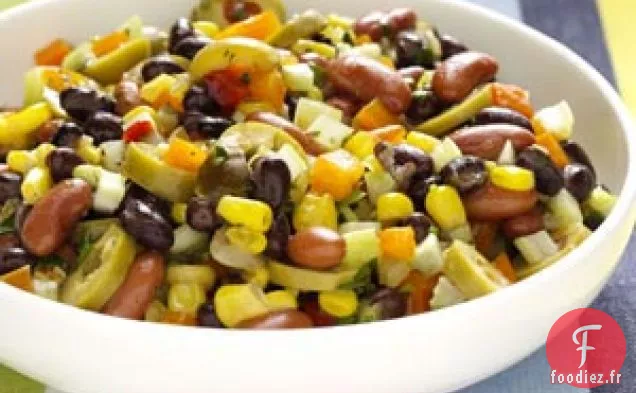 Salade colorée de Maïs et de Haricots