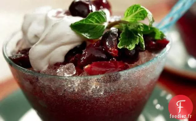 Gobelets Fondants aux Cerises Douces