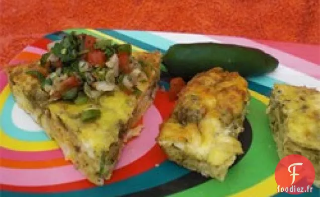 Carrés à Cocktail aux Piments Jalapeno