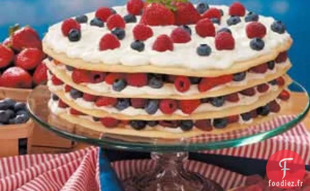 Tarte aux Baies et à la Crème