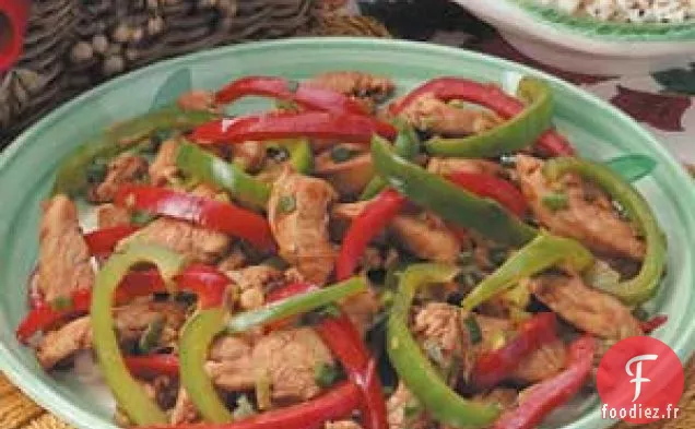 Sauté de Poulet au Gingembre