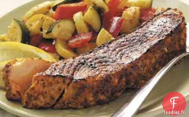 Saumon Épicé Sauté