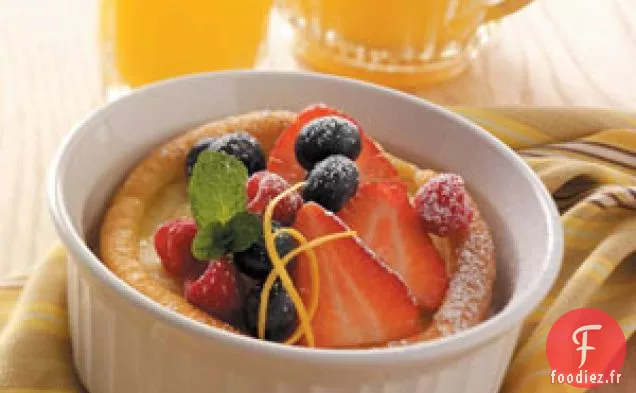 Crêpes Gonflées Au Four