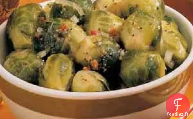 Choux De Bruxelles Marinés