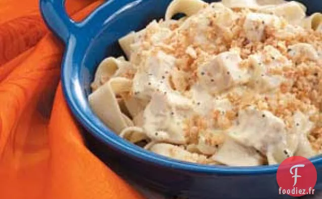 Poulet à La Crème Aux Graines De Pavot